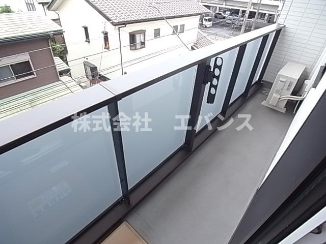 【バルコニー】 | D-ROOM末広Ⅰ　B | バルコニー付きです