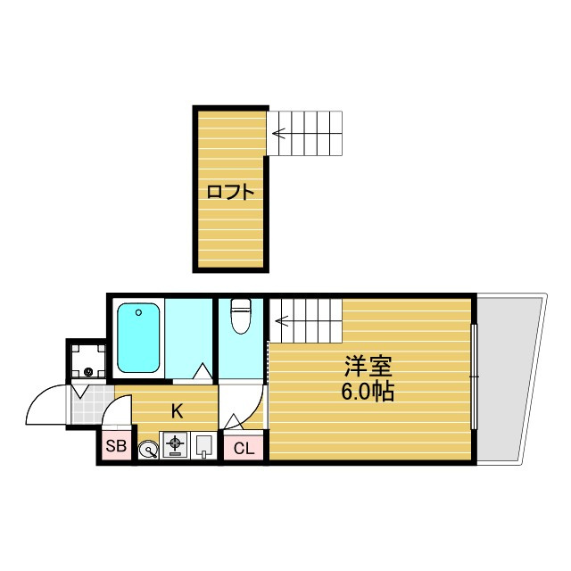 エステムコート新大阪IIIステーションプラザの間取り