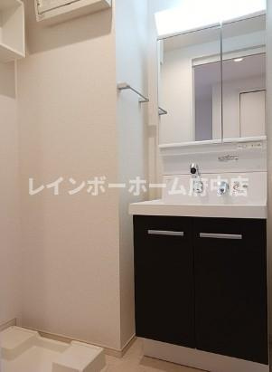 ロックアップの独立洗面台
