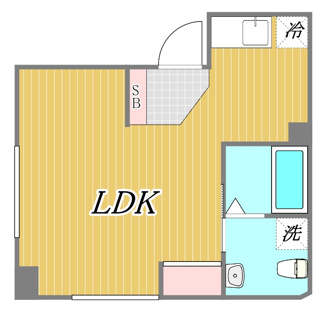 【間取り】 | Ｌｕｎａ　Ｃｒｅｓｃｅｎｔｅ　Ｇａｋｕｇｅｉｄａｉｇａｋｕ | 間取りです。