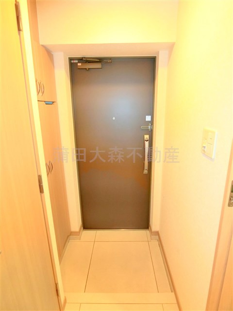 ルーブル蒲田南伍番館の玄関