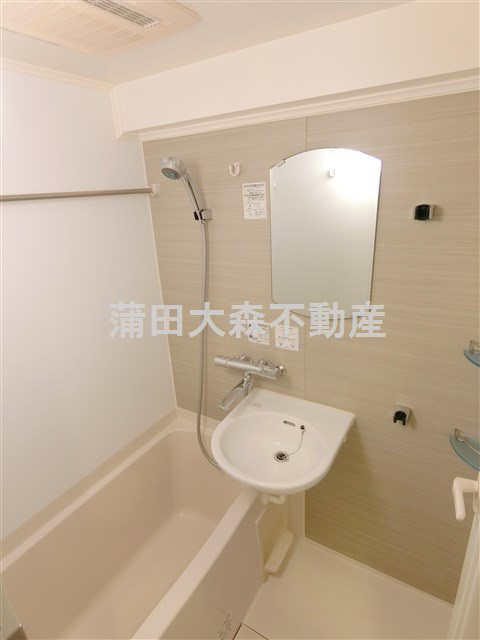 ルーブル蒲田南伍番館の浴室|浴室乾燥機付きバスルームお風呂　