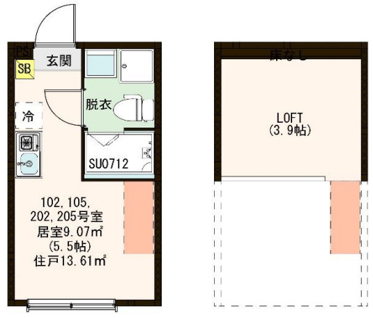 グランシエロ新高円寺の間取り