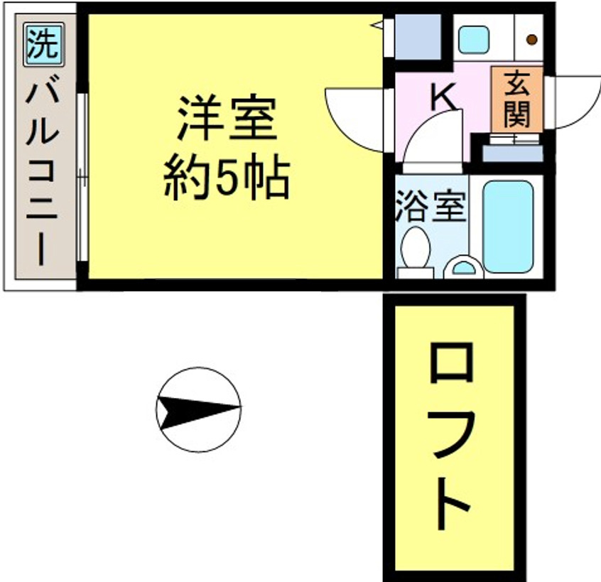 ソリテア江戸川の間取り