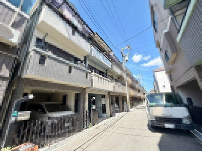 【外観】 | 新北島４丁目　中古戸建 | 前面道路約５ｍ！広々運転の苦手な方も安心ですよ♪