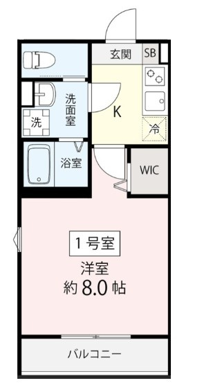 FUMIRY薬園台仲介手数料（賃料の1.10ヵ月）の50％OFF対象物件！の間取り