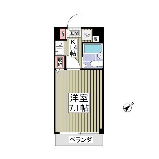 シティコスモ小仲台の間取り