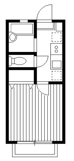 新宿区下落合４丁目のアパート