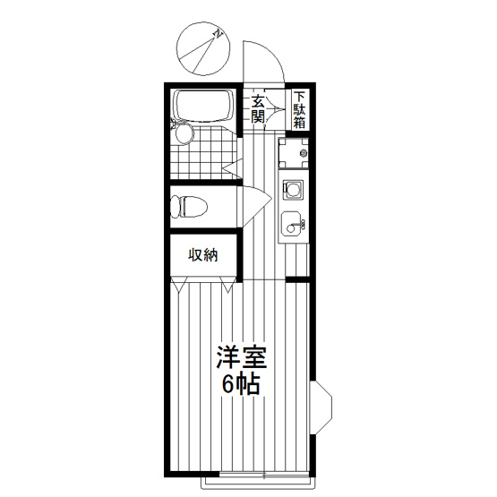 【間取り】 | エレガントミヤⅡ
