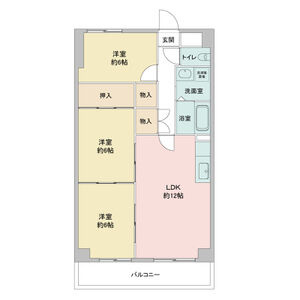 【間取り】 | レジディア日比野