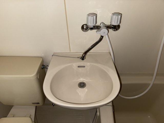 姫路市苫編南１丁目のハイツの洗面所