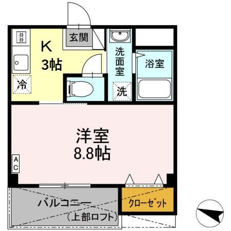 CREST OSHIKAWAの間取り