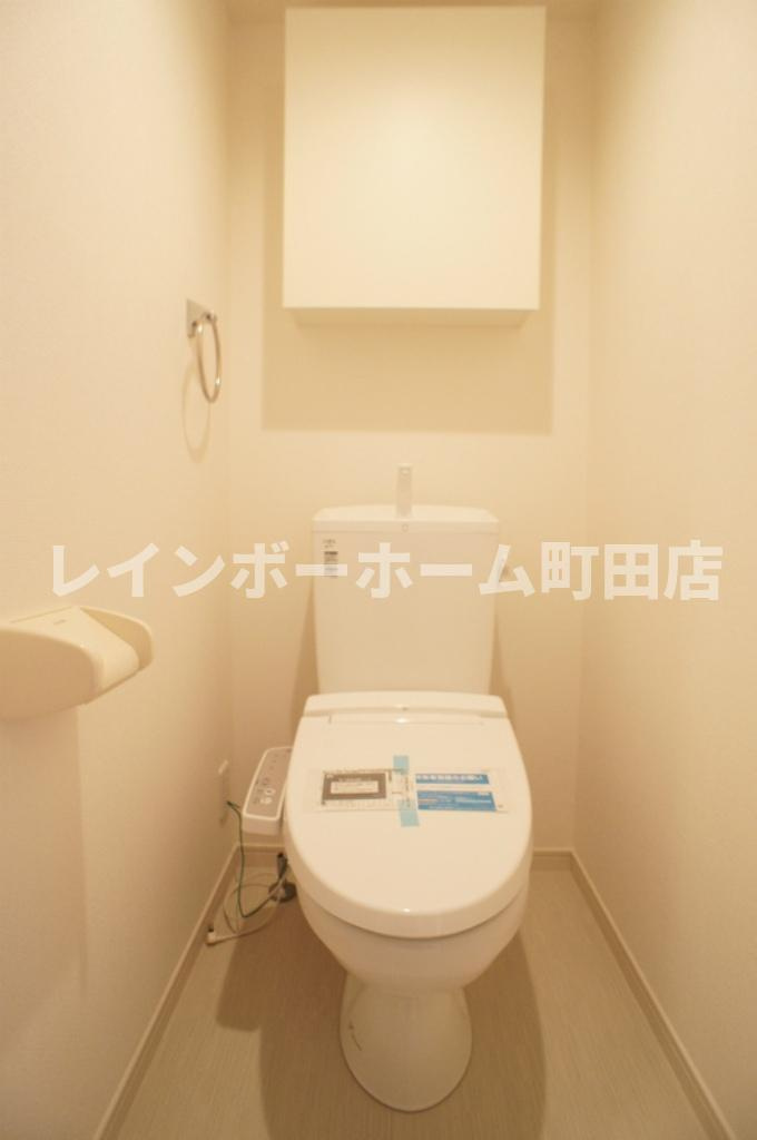 リブリ・鶴間※初期費用分割あと払いサービス利用可能物件のトイレ