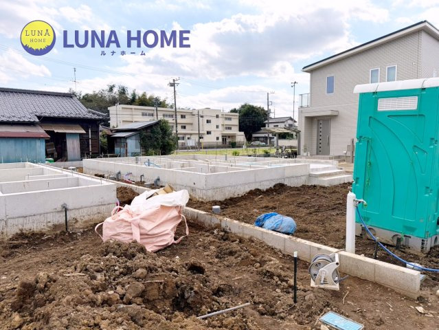 土浦市中高津第10　新築戸建　3号棟の前面道路含む現地写真|本日ご見学希望の方は、「029-828-4413」までお電話、もしくは「見学予約する」ボタンからお問い合わせください♪