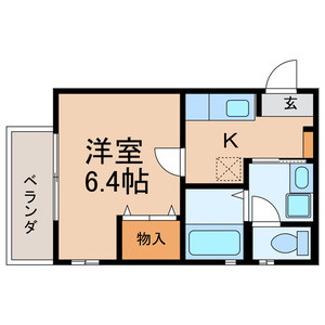 【間取り】 | ハイツ美樹 | 間取りです。