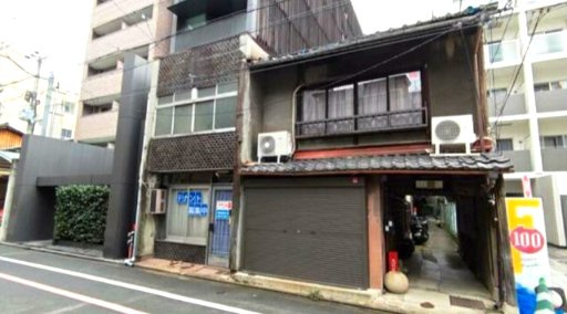 中京区壺屋町貸店舗の外観