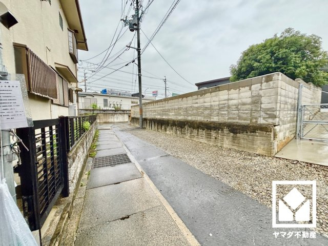 宇治市羽拍子町の前面道路含む現地写真|10月4日　現地写真更新