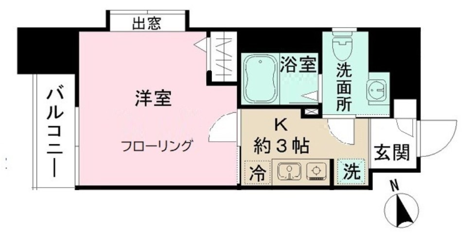 ミリアビタNo15の間取り