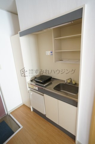 ヴィラ９ナイン【芸短生専用賃貸　※女性専用】のキッチン
