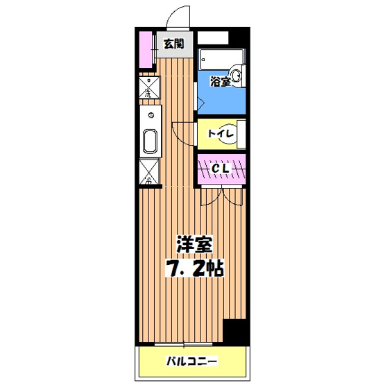 【間取り】 | 第7宮田追分マンション