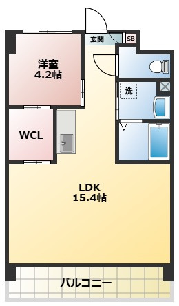 ペルル清華の間取り