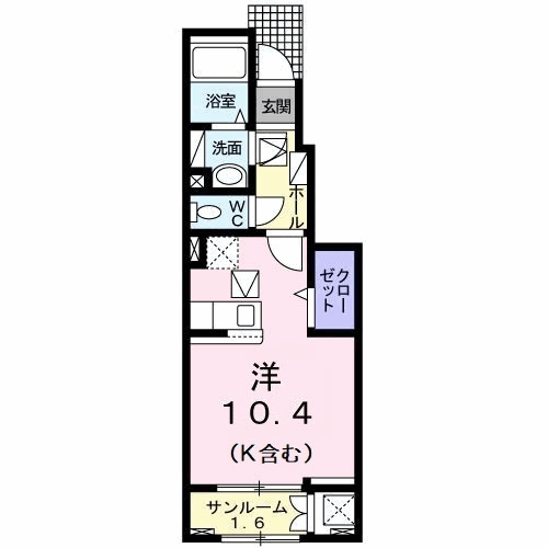 ＪａｄｅＨｏｕｓｅ庄町　Ｂの間取り
