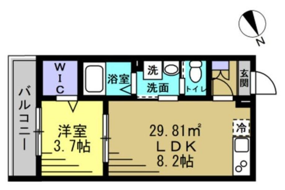 ASJ南流山の間取り