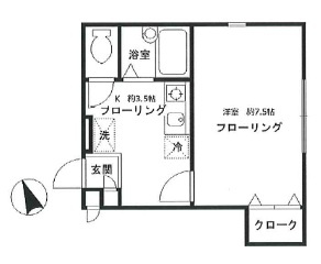 イースト本駒込の間取り