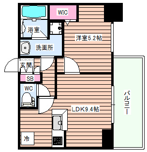 【間取り】 | アーバネックス南森町EAST
