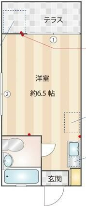ハイムレンガ坂Ｂ