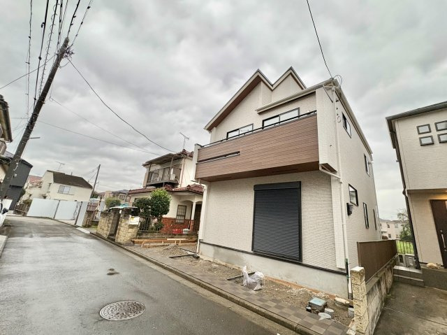《仲介手数料半額》川越市寺尾の前面道路含む現地写真