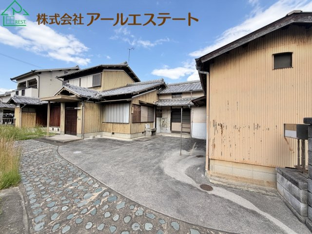 加古川市加古川町稲屋　　売土地の前面道路含む現地写真