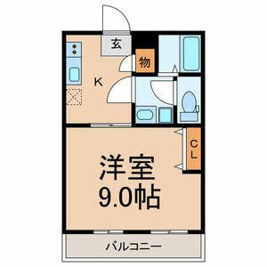 ベイサイドヒルズＫの間取り