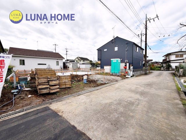 笠間市市野谷第2　新築戸建　の前面道路含む現地写真|「頭金０円」でご購入も可能です♪無理のない返済シミュレーションをご提案いたします！