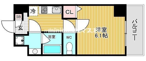 ウェルホームズ住吉大社の間取り