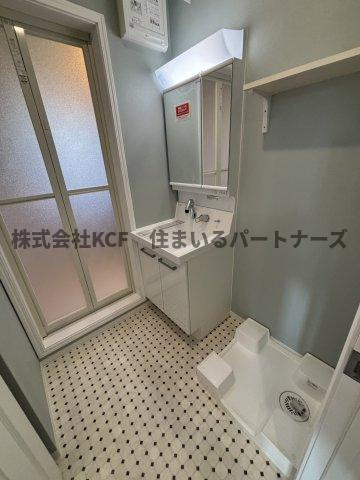 ローズコートの洗面所|使いやすい洗面所です