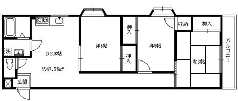 パークレジデンス鷺宮 の間取り|間取りです。