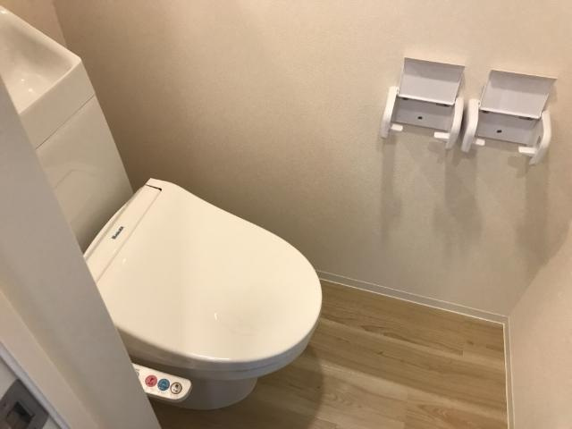 アクシア旭町のトイレ|シャワー付トイレ