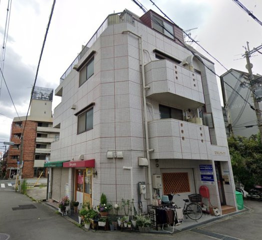 豊中市岡上の町１丁目の店舗事務所の外観