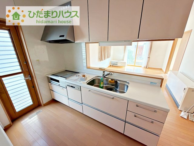 【キッチン】 | 土浦市永国東町　中古戸建 | IHコンロでお子様とご一緒にお料理はいかがでしょうか(^^)/