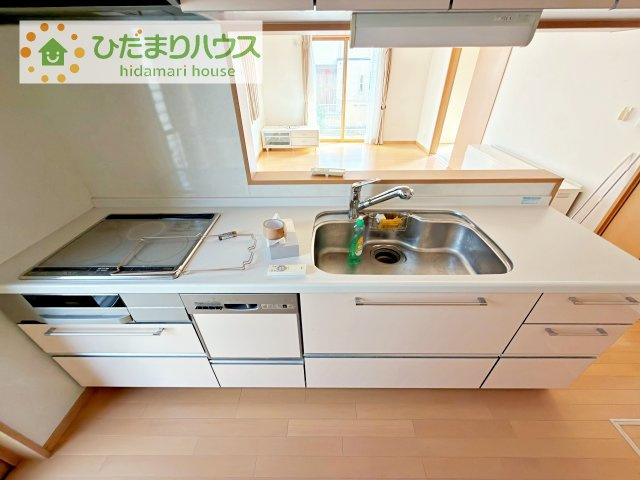 【キッチン】 | 土浦市永国東町　中古戸建 | カウンターは少し高くなってますので、手元が隠れて来客からは見えにくくなってます♪