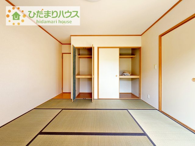 【和室】 | 土浦市永国東町　中古戸建 | 和室にも大容量のクローゼット完備！
お布団やお子様のおもちゃなどがスッキリ収納できますね(^^♪