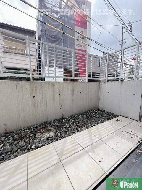 LUORE大曽根のバルコニー