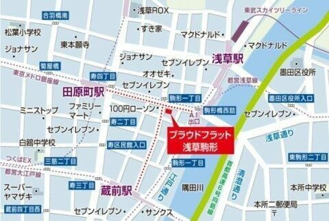 プラウドフラット浅草駒形の設備