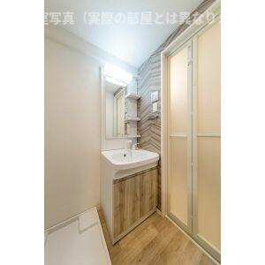 春日井市勝川町６丁目の賃貸マンションの洗面所