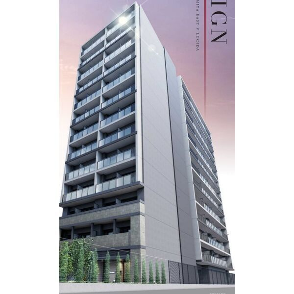 エステムコート三宮ＥＡＳＴVルシーダの外観パース