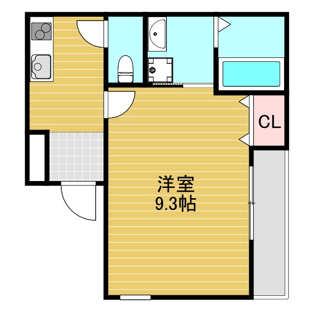 フジパレス下新庄駅東Ⅲ番館の間取り