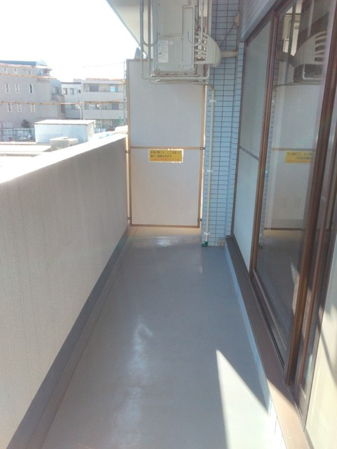 平和台グリーンハイツのバルコニー