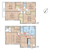 千葉市中央区蘇我三丁目　新築分譲住宅１号棟の画像