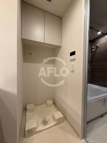 ウエリスタワー谷町四丁目の設備|ウエリスタワー谷町四丁目　洗濯機置き場